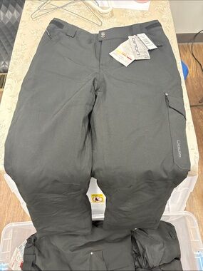 Liquido Black kids Cargo Snow Pant